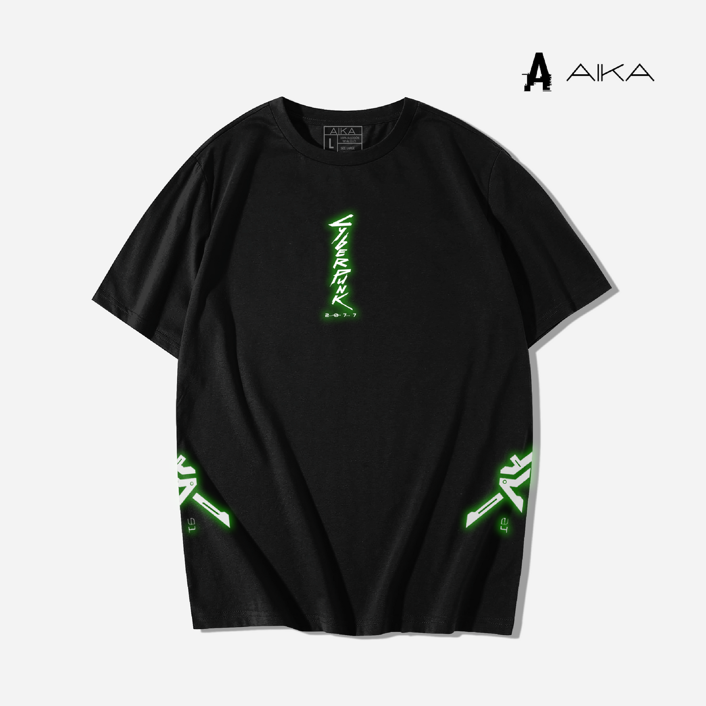 CyberPunk Luminescent Oversize T-shirt