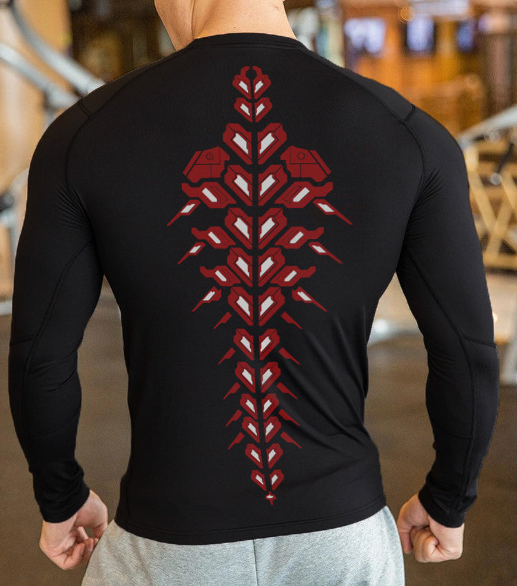 camiseta de compresión Cyberpunk