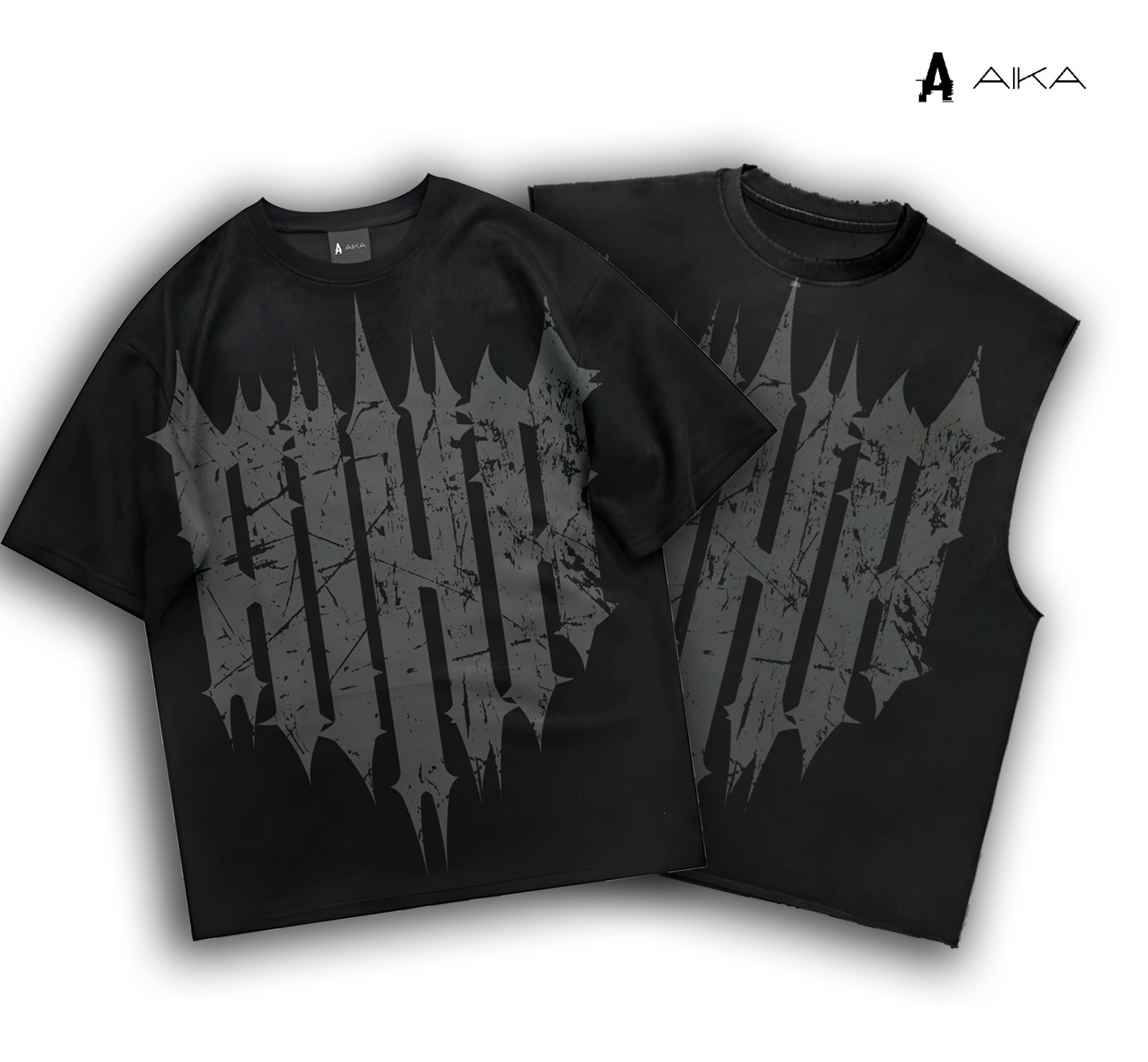 Oversize Revenge Cut-Off Tank Top