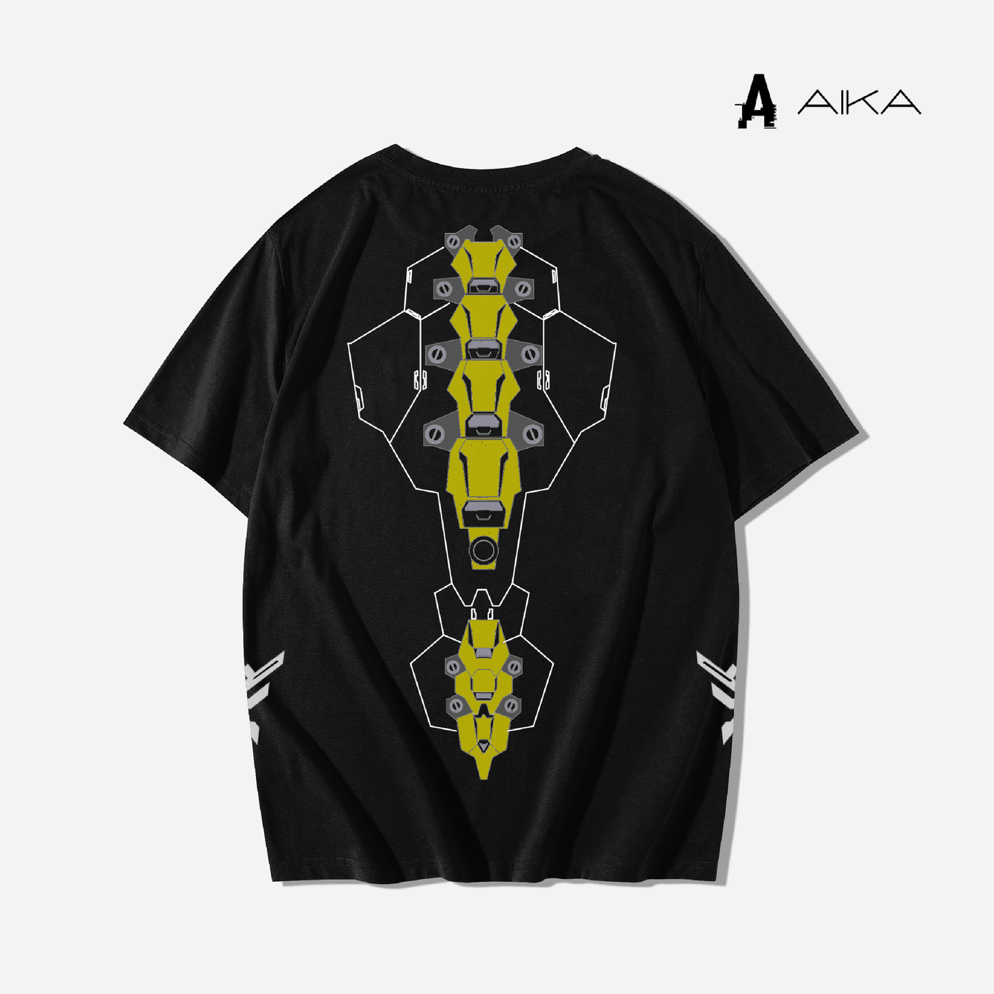 Camiseta Oversize Luminiscente CyberPunk 2