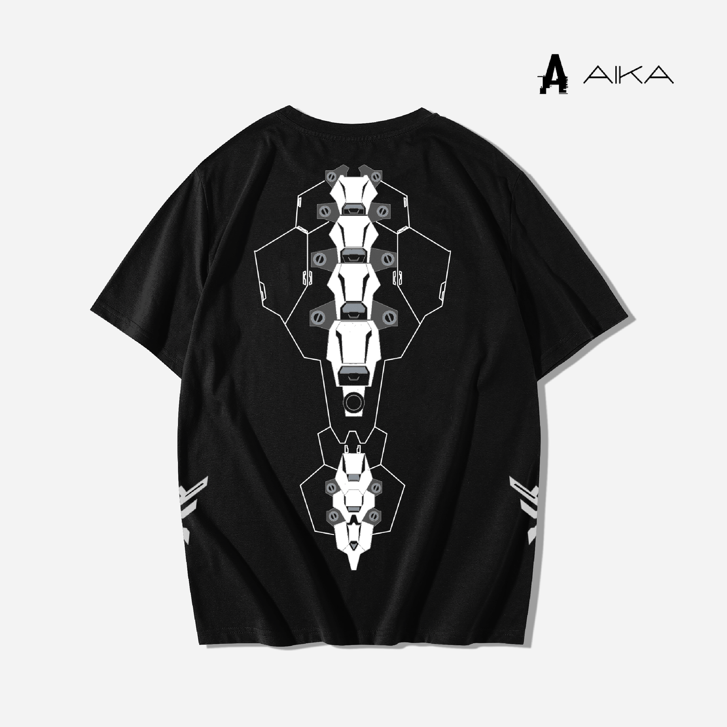 Camiseta Oversize Luminiscente CyberPunk 2