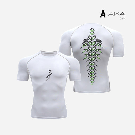 camiseta de compresión Cyberpunk
