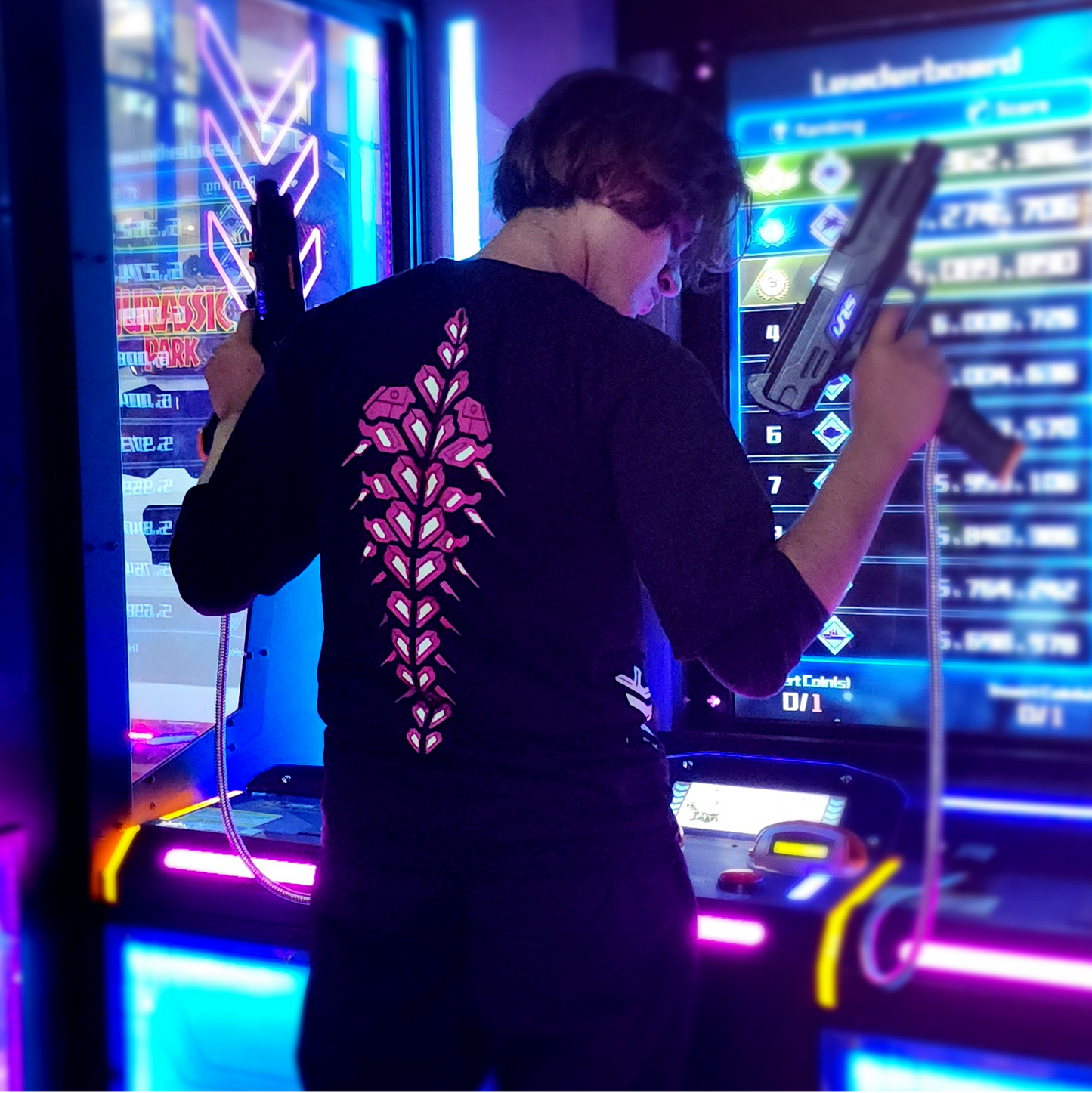 CyberPunk Luminescent Oversize T-shirt