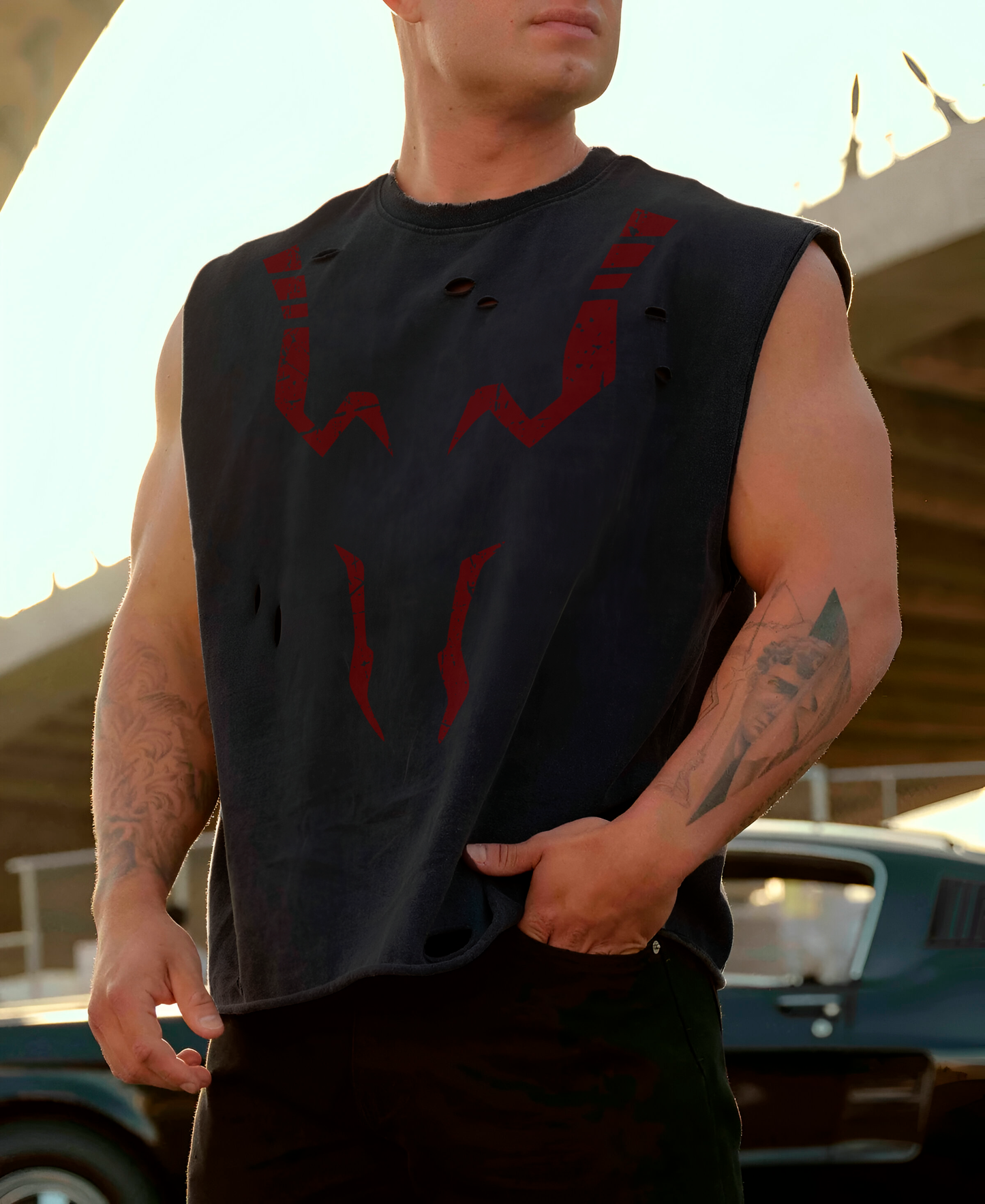 Sukuna Oversize Tank Top