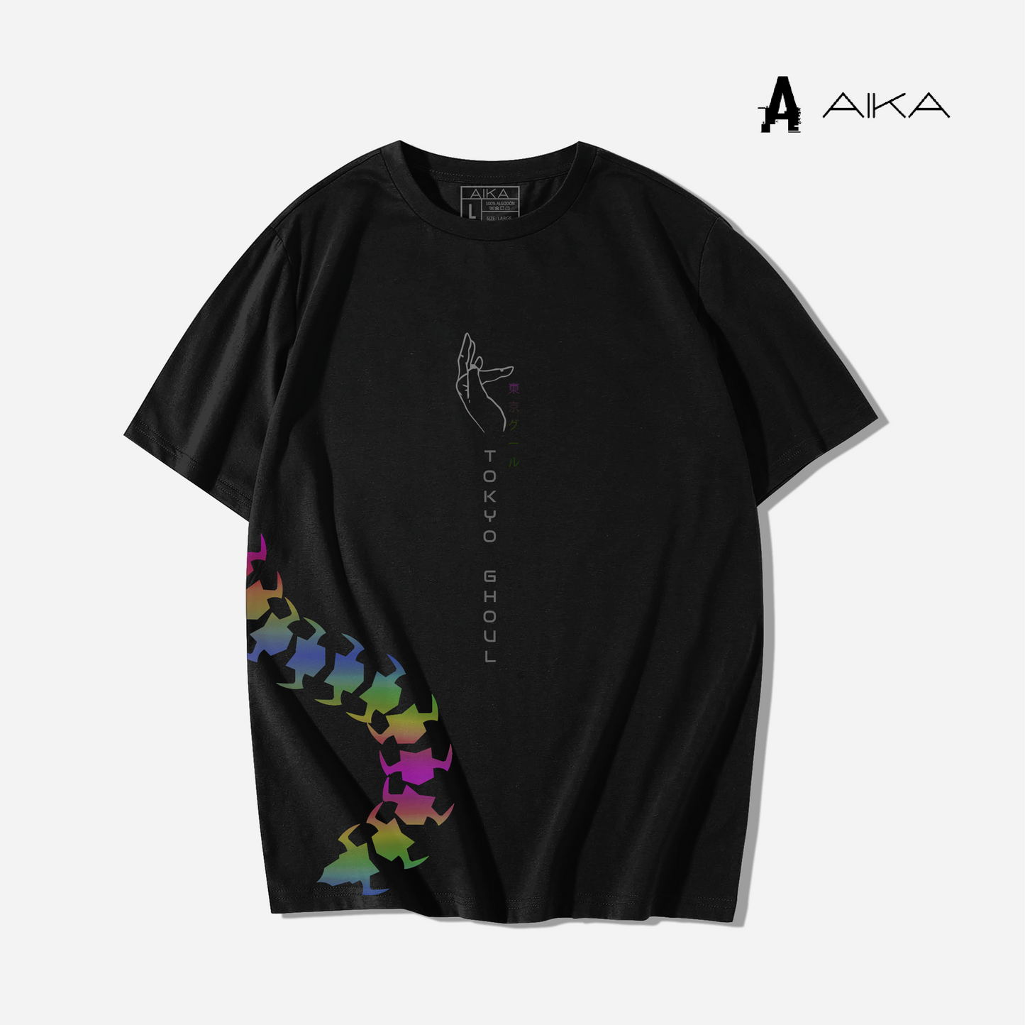 Kaneky Reflective Multicolor Oversize T-Shirt