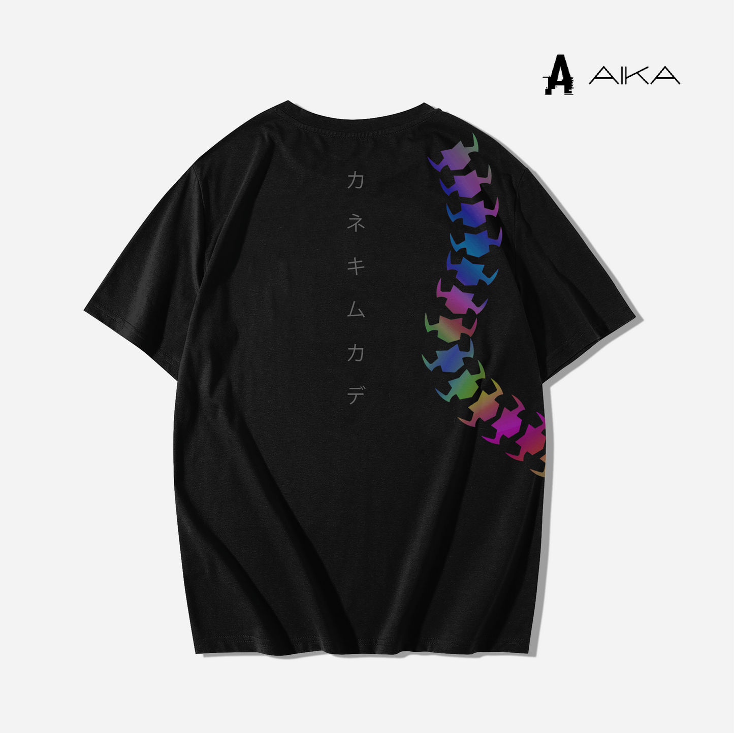 Kaneky Reflective Multicolor Oversize T-Shirt