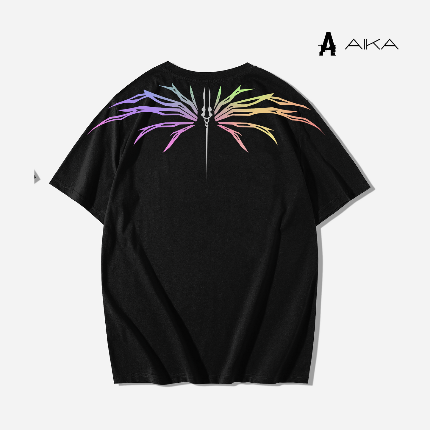 Oversize Luminescent & reflective Evangelion T-shirt