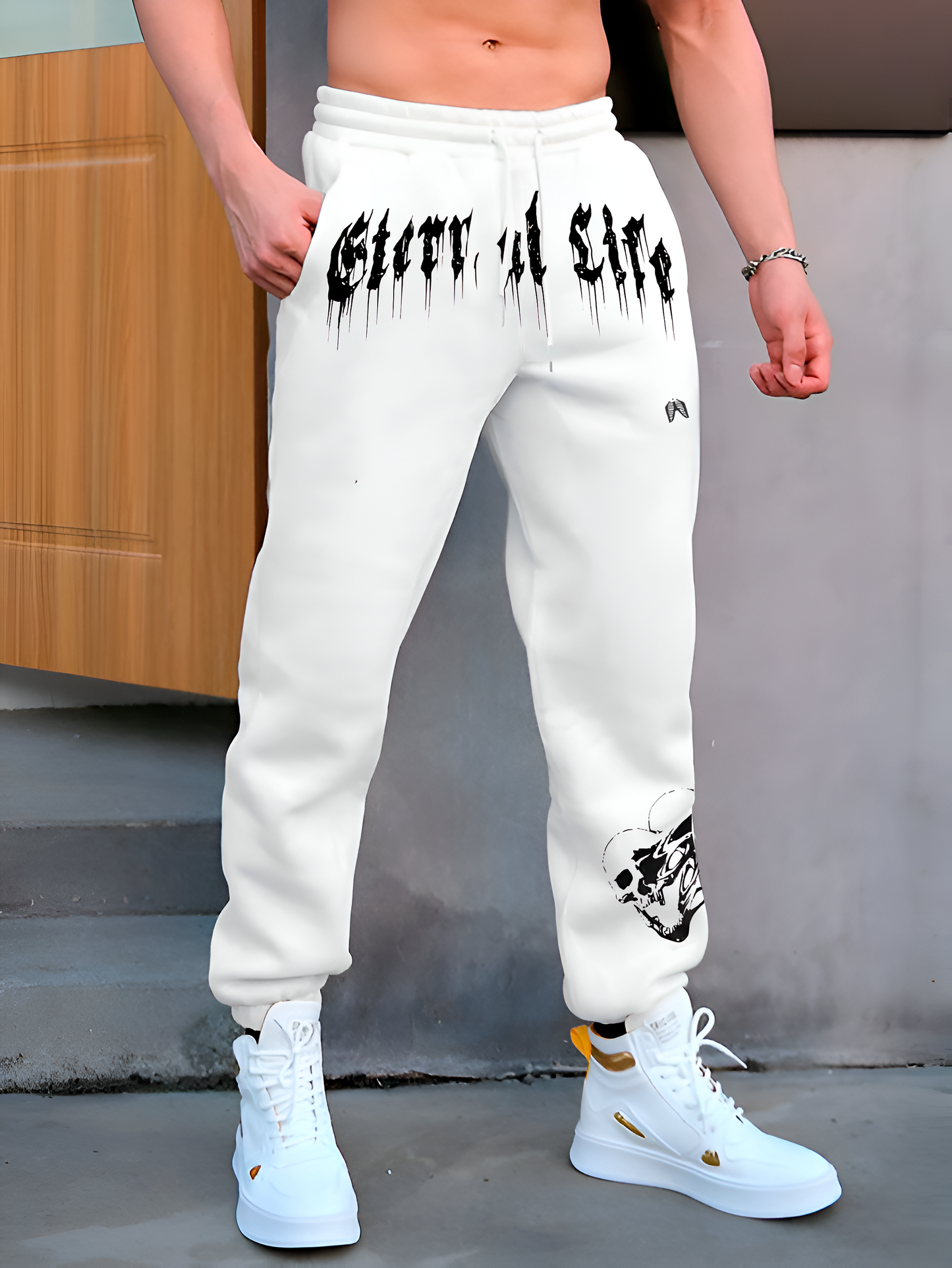 WHITE GYM SET / gymshark
