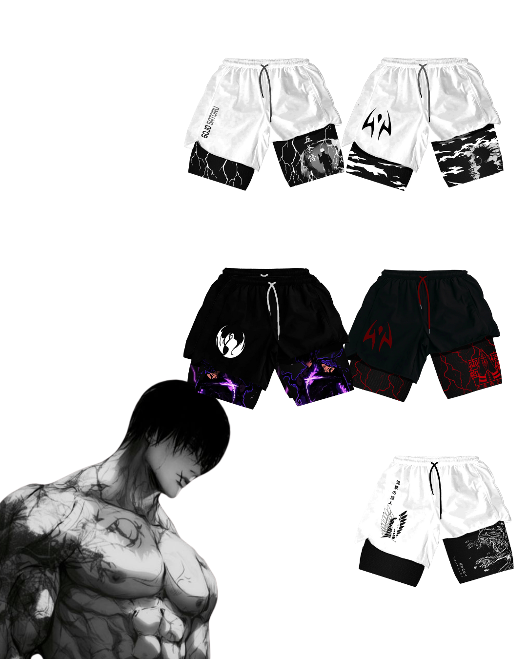 Solo leveling Short Compressor (3 options)