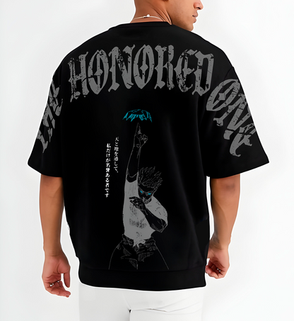 Camiseta Oversize Gojo " THE HONORED ONE"