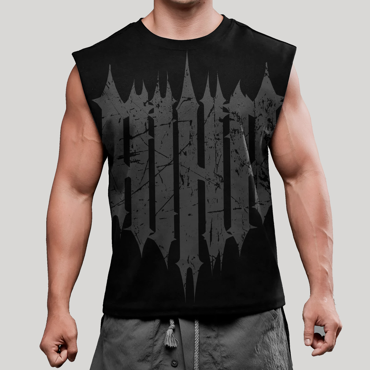 Aika Revenge Cut-Off Tank Top