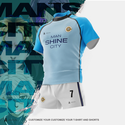 Set Blue Lock  - Man shine CITY