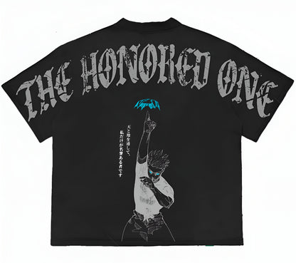 Camiseta Oversize Gojo " THE HONORED ONE"