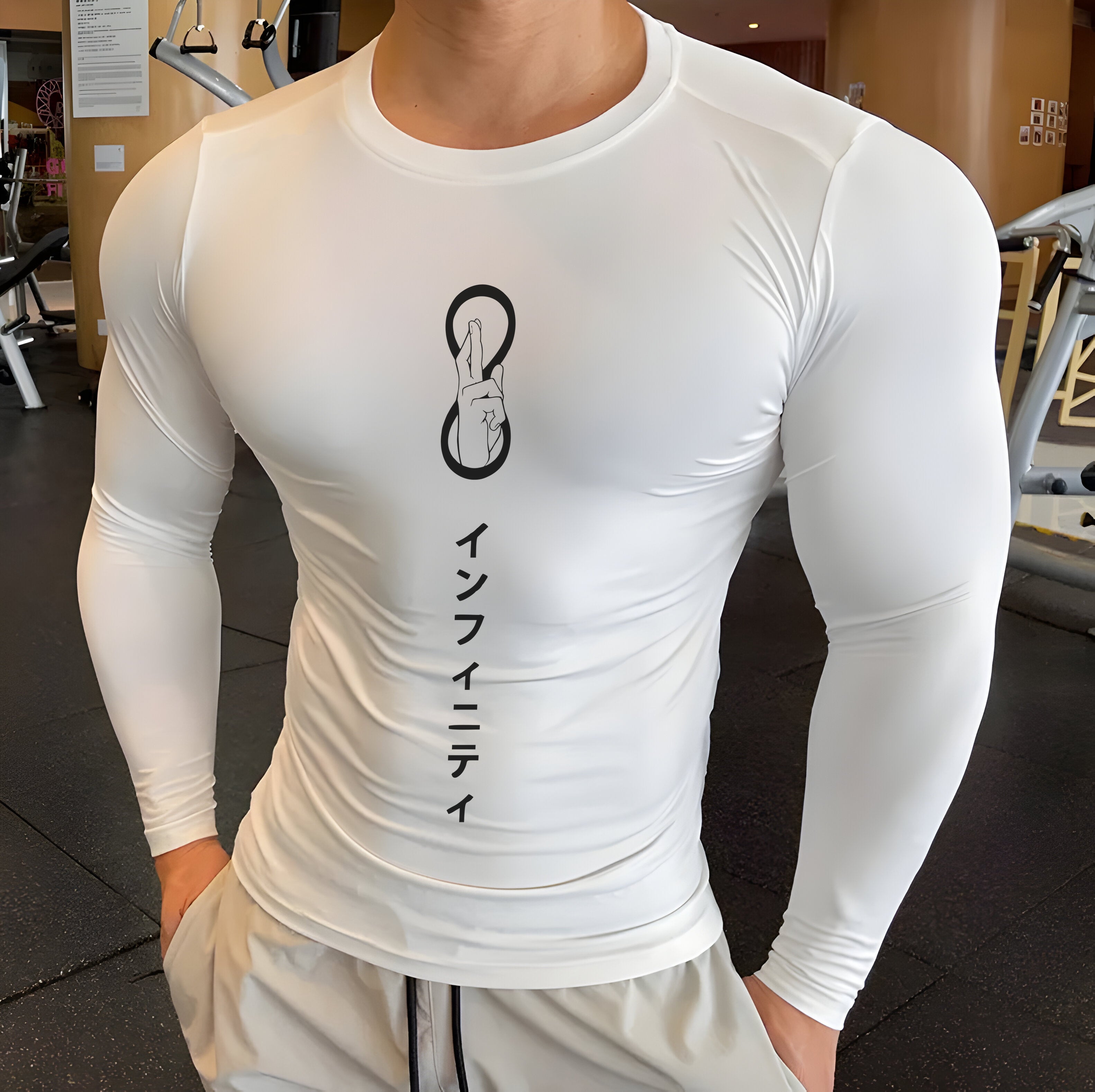T-shirt de compression Skinny Gym - Soutien musculaire et confort optimal T-shirt de compression Skinny Gym - Soutien musculaire et confort optimal